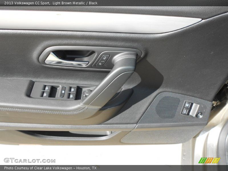 Light Brown Metallic / Black 2013 Volkswagen CC Sport