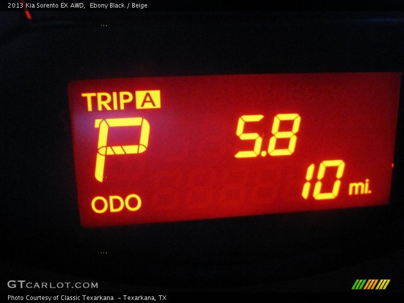 Ebony Black / Beige 2013 Kia Sorento EX AWD