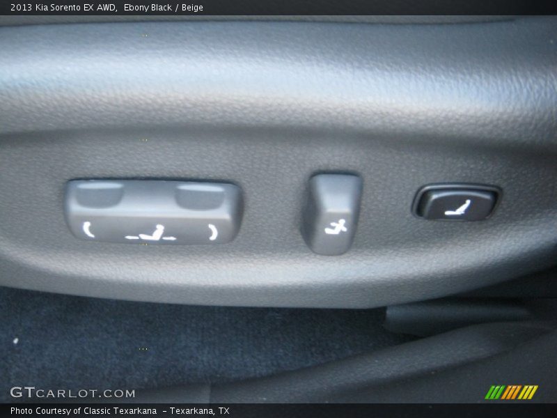 Ebony Black / Beige 2013 Kia Sorento EX AWD