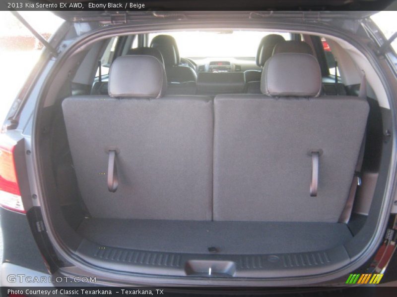 Ebony Black / Beige 2013 Kia Sorento EX AWD