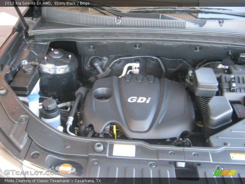 Ebony Black / Beige 2013 Kia Sorento EX AWD