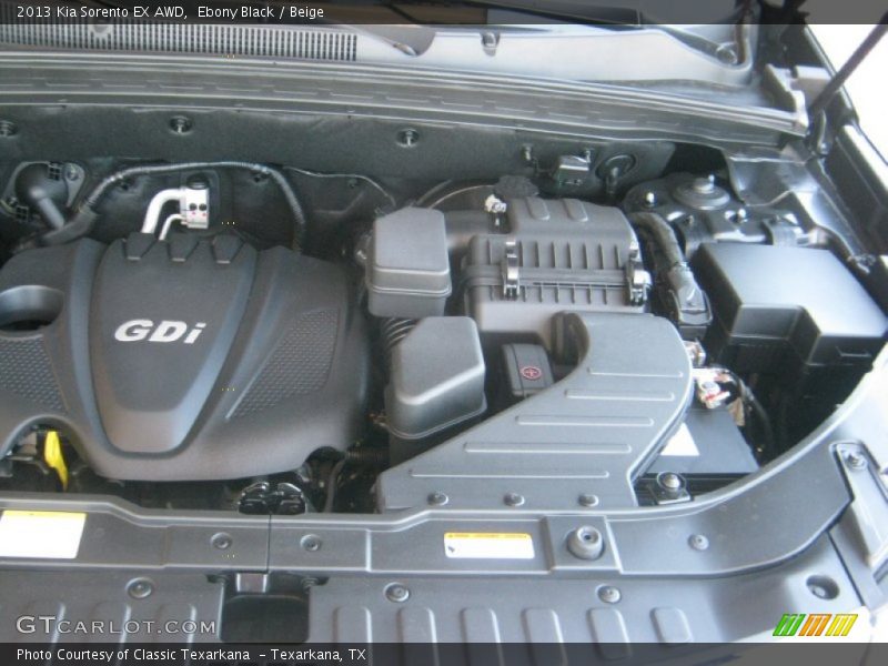 Ebony Black / Beige 2013 Kia Sorento EX AWD