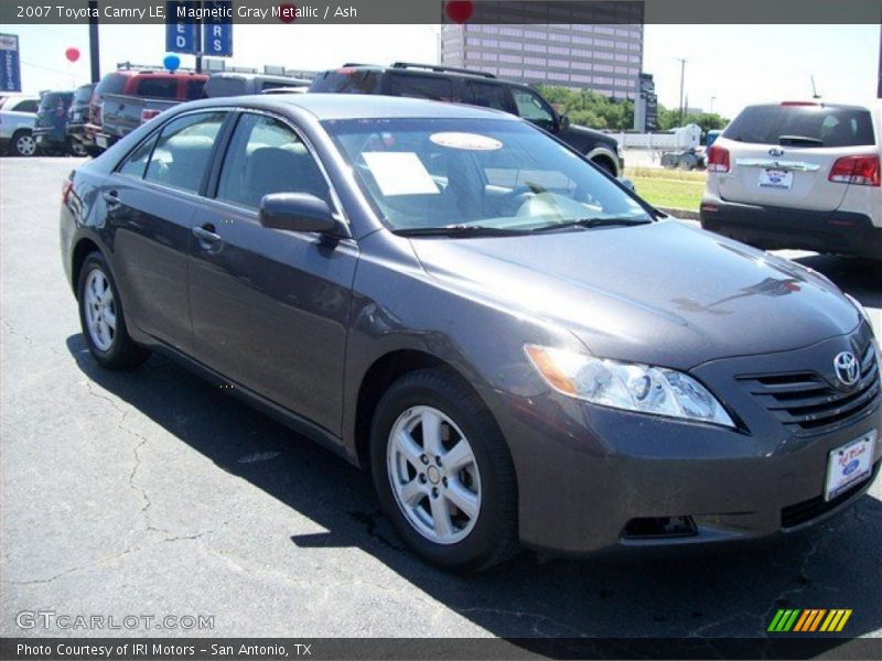 Magnetic Gray Metallic / Ash 2007 Toyota Camry LE