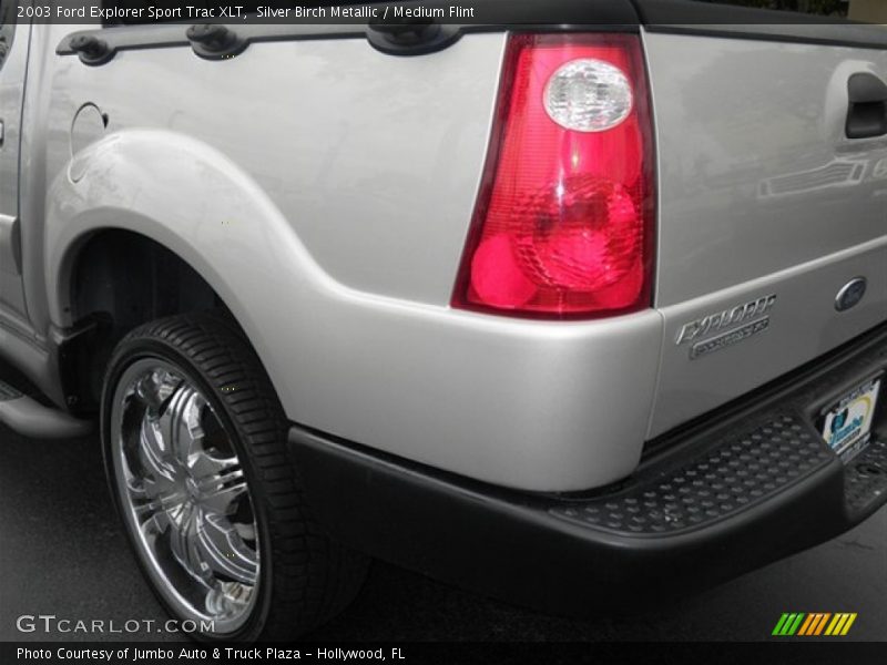 Silver Birch Metallic / Medium Flint 2003 Ford Explorer Sport Trac XLT