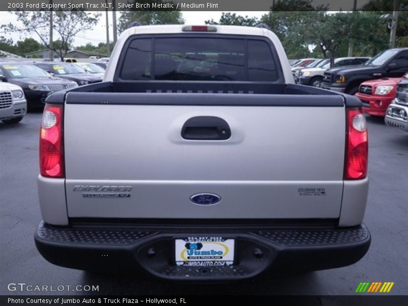 Silver Birch Metallic / Medium Flint 2003 Ford Explorer Sport Trac XLT