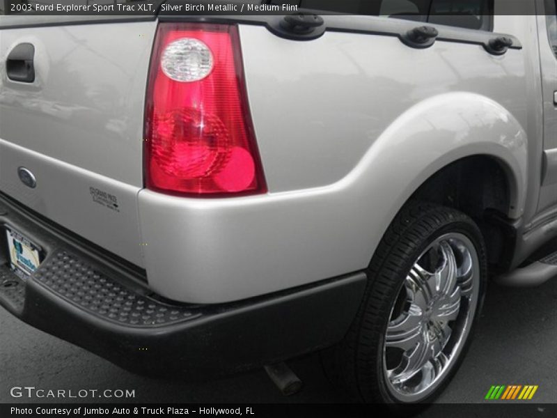 Silver Birch Metallic / Medium Flint 2003 Ford Explorer Sport Trac XLT
