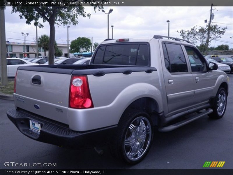 Silver Birch Metallic / Medium Flint 2003 Ford Explorer Sport Trac XLT