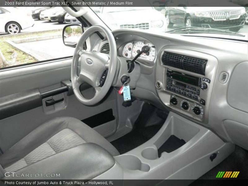  2003 Explorer Sport Trac XLT Medium Flint Interior