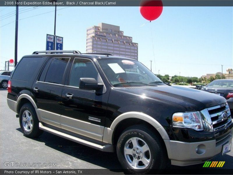 Black / Charcoal Black/Camel 2008 Ford Expedition Eddie Bauer