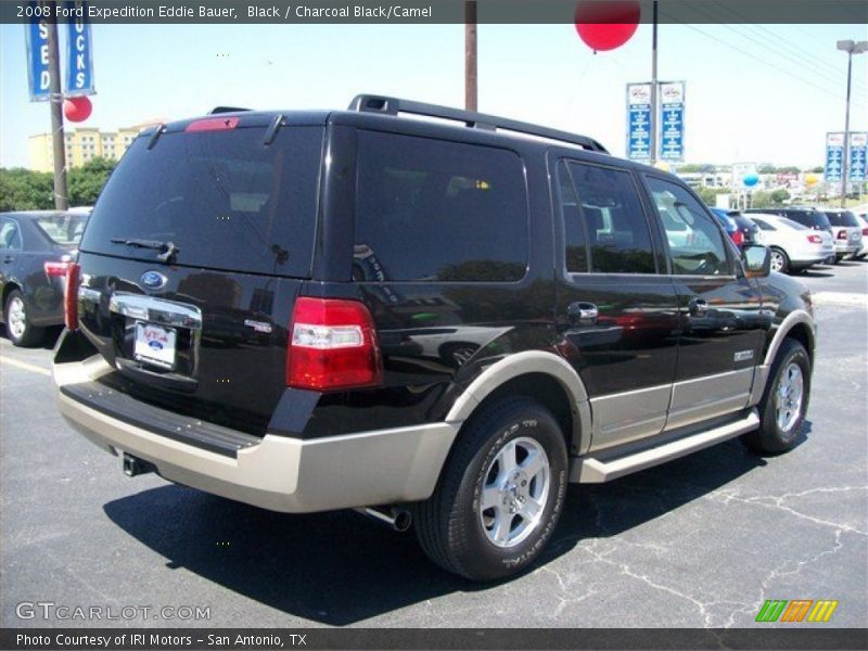 Black / Charcoal Black/Camel 2008 Ford Expedition Eddie Bauer