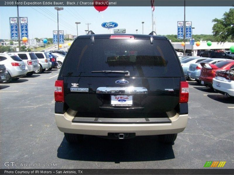 Black / Charcoal Black/Camel 2008 Ford Expedition Eddie Bauer