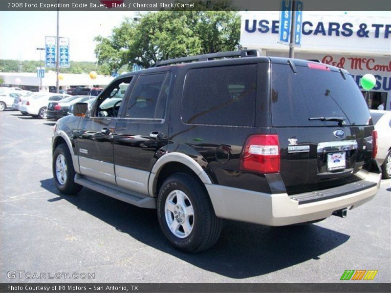 Black / Charcoal Black/Camel 2008 Ford Expedition Eddie Bauer