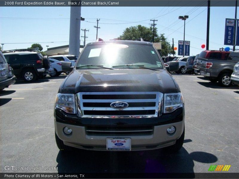 Black / Charcoal Black/Camel 2008 Ford Expedition Eddie Bauer