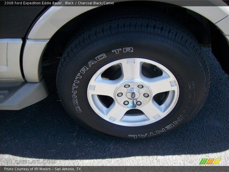 Black / Charcoal Black/Camel 2008 Ford Expedition Eddie Bauer