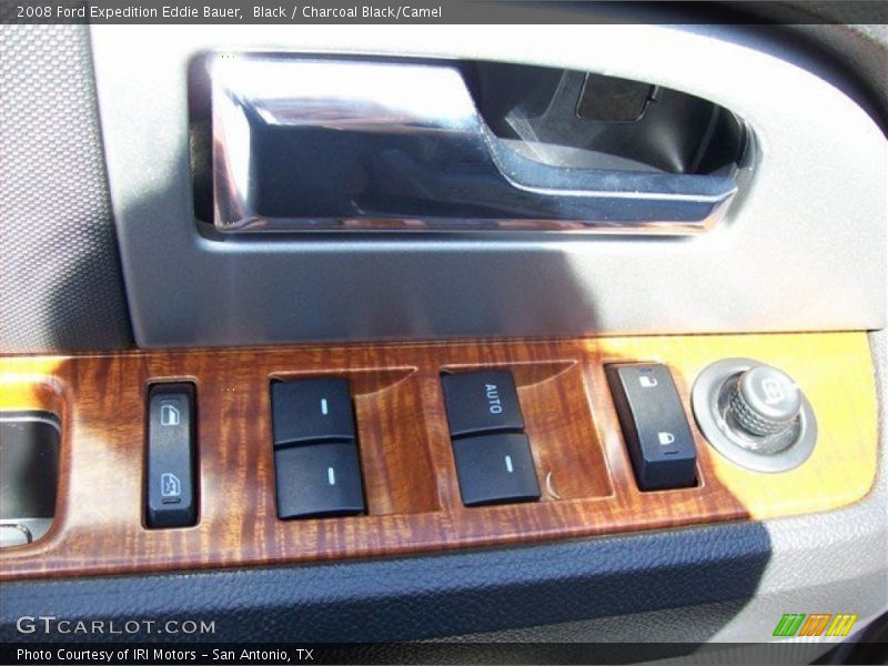 Black / Charcoal Black/Camel 2008 Ford Expedition Eddie Bauer