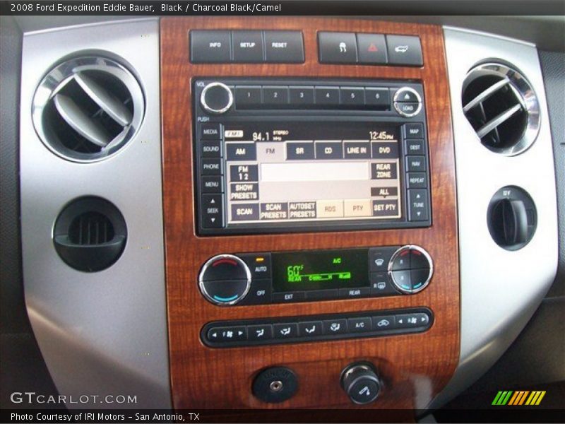 Black / Charcoal Black/Camel 2008 Ford Expedition Eddie Bauer