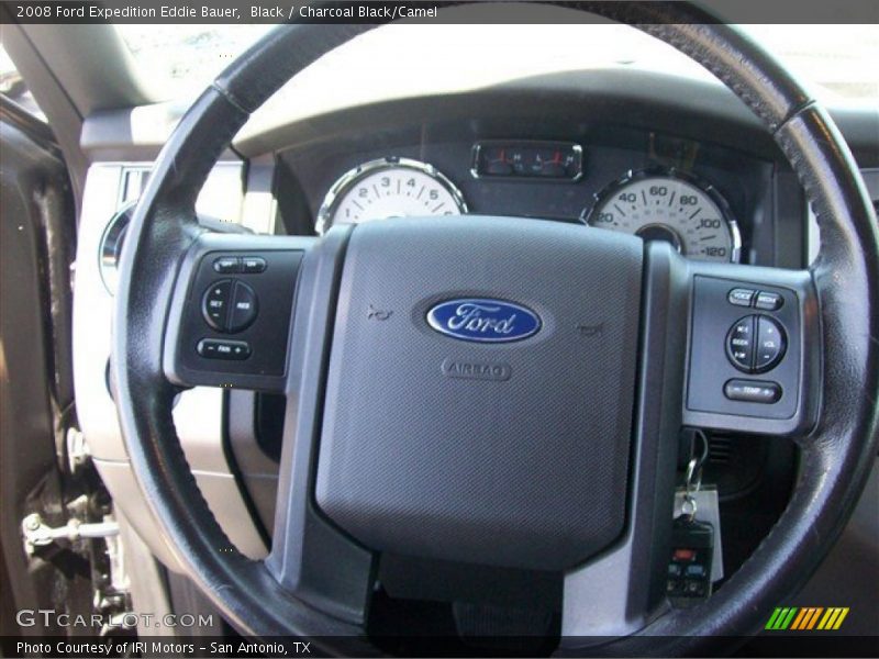 Black / Charcoal Black/Camel 2008 Ford Expedition Eddie Bauer