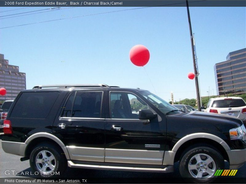 Black / Charcoal Black/Camel 2008 Ford Expedition Eddie Bauer