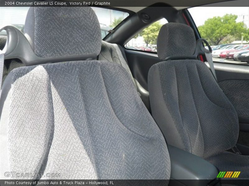 Victory Red / Graphite 2004 Chevrolet Cavalier LS Coupe