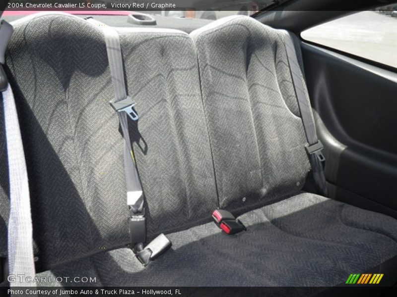 Victory Red / Graphite 2004 Chevrolet Cavalier LS Coupe