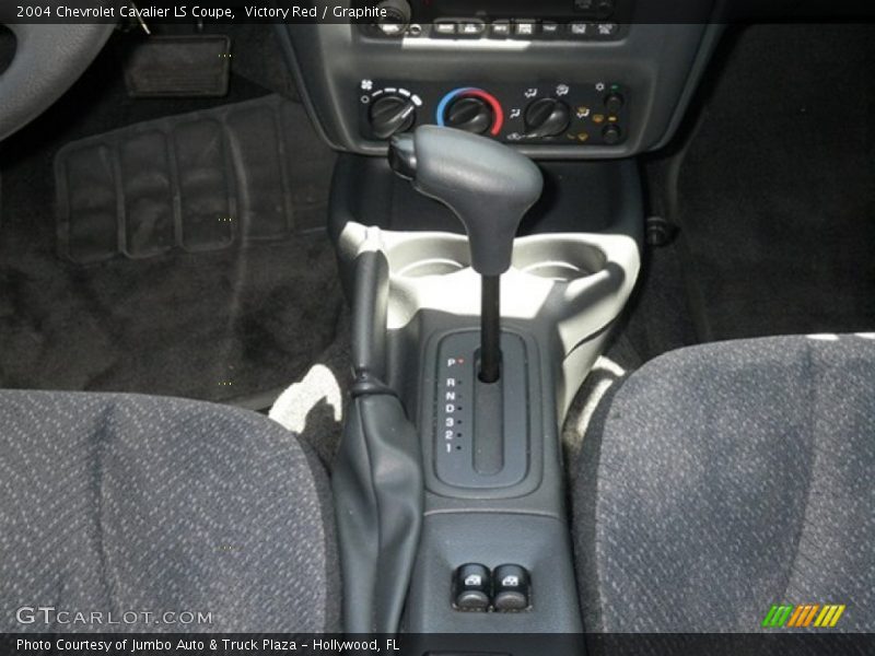 Victory Red / Graphite 2004 Chevrolet Cavalier LS Coupe