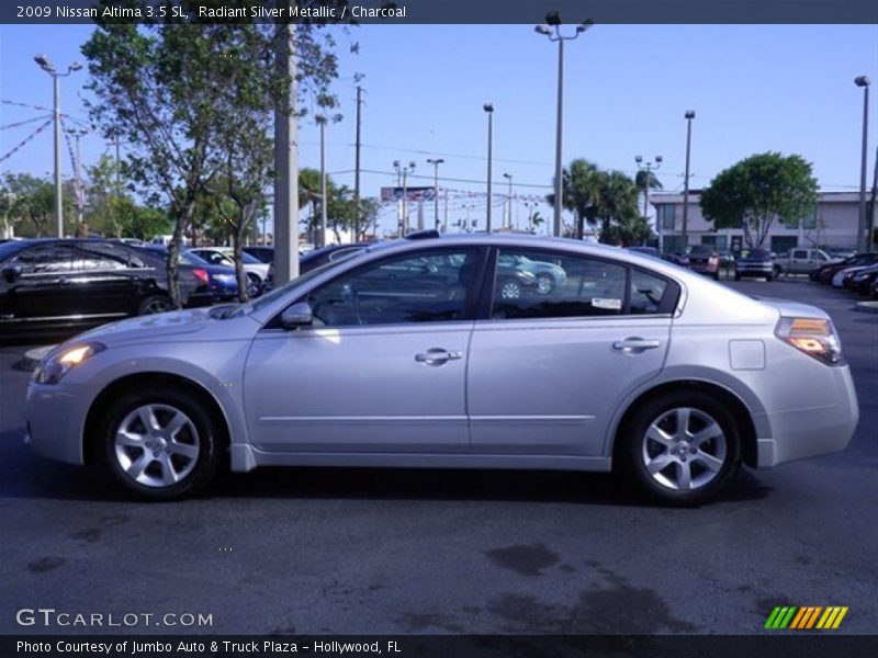Radiant Silver Metallic / Charcoal 2009 Nissan Altima 3.5 SL