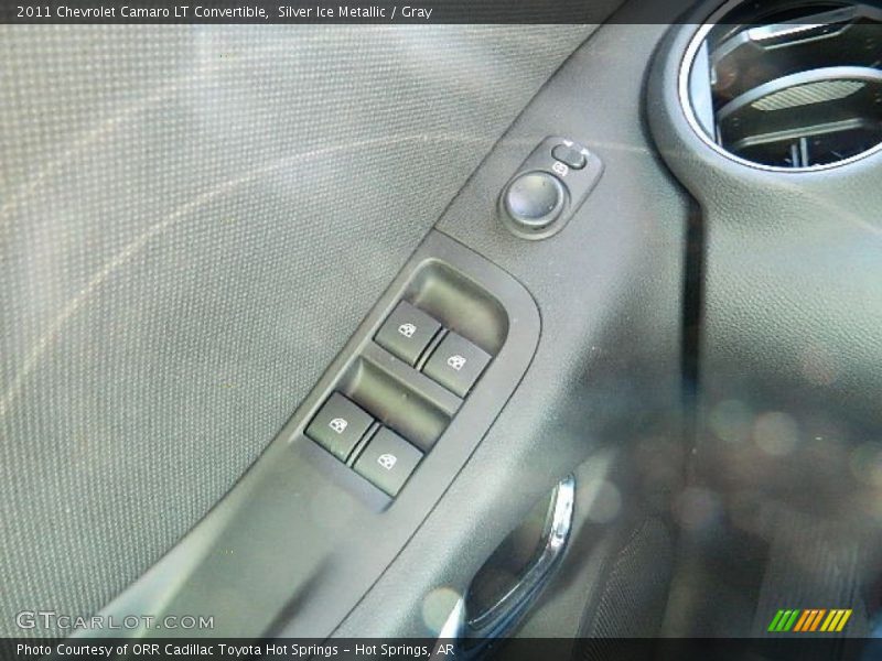Silver Ice Metallic / Gray 2011 Chevrolet Camaro LT Convertible