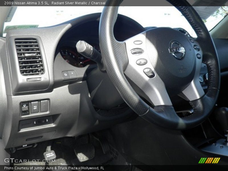 Radiant Silver Metallic / Charcoal 2009 Nissan Altima 3.5 SL
