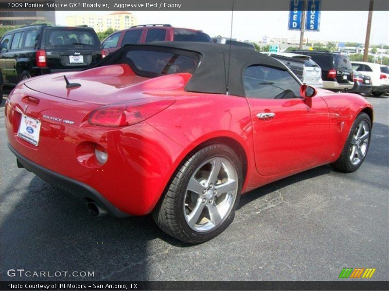 Aggressive Red / Ebony 2009 Pontiac Solstice GXP Roadster