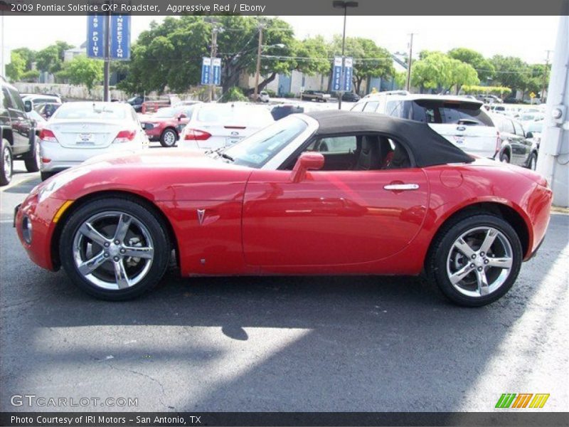  2009 Solstice GXP Roadster Aggressive Red