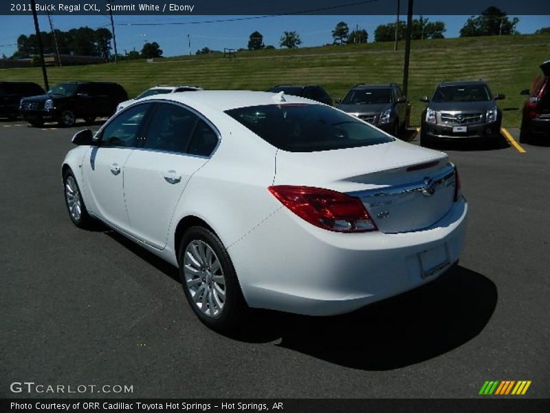 Summit White / Ebony 2011 Buick Regal CXL