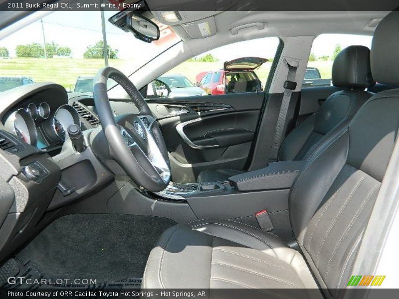 Summit White / Ebony 2011 Buick Regal CXL