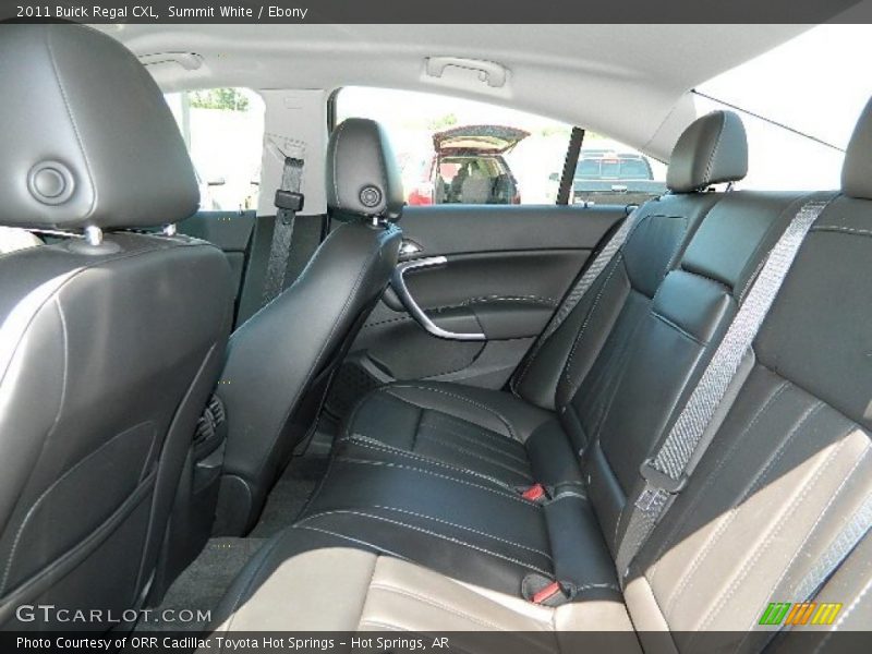 Summit White / Ebony 2011 Buick Regal CXL