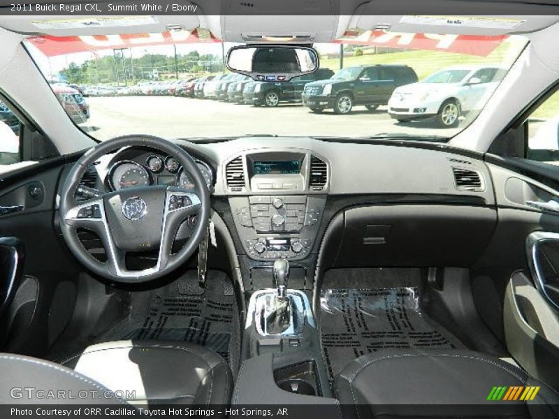 Summit White / Ebony 2011 Buick Regal CXL