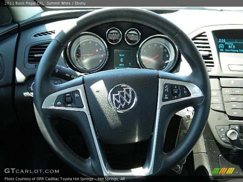 Summit White / Ebony 2011 Buick Regal CXL