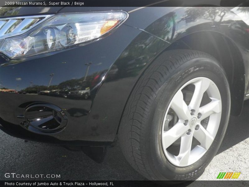 Super Black / Beige 2009 Nissan Murano S