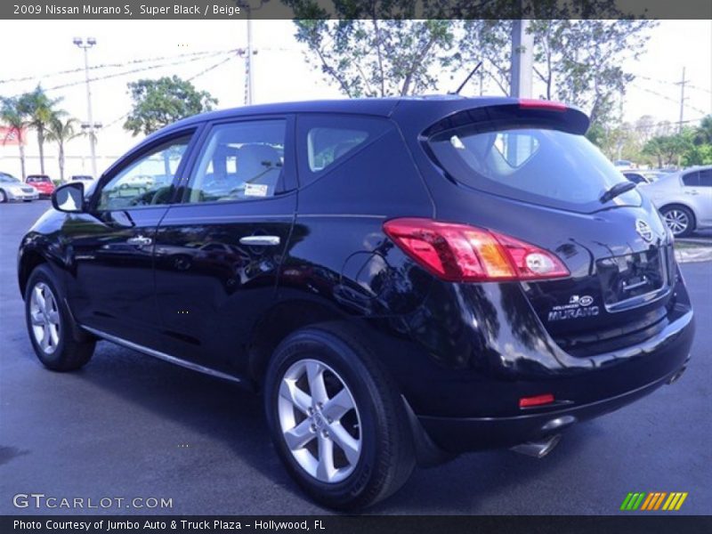 Super Black / Beige 2009 Nissan Murano S