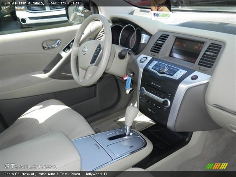 Super Black / Beige 2009 Nissan Murano S