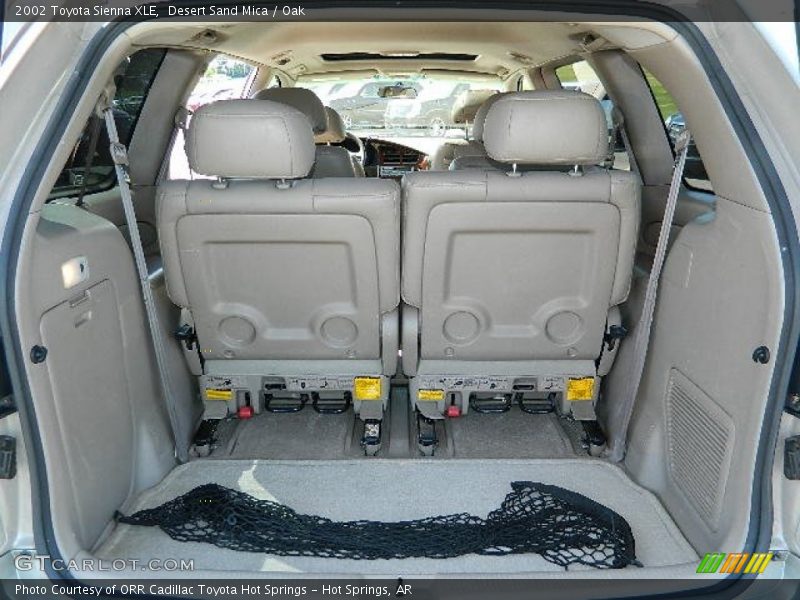 Desert Sand Mica / Oak 2002 Toyota Sienna XLE