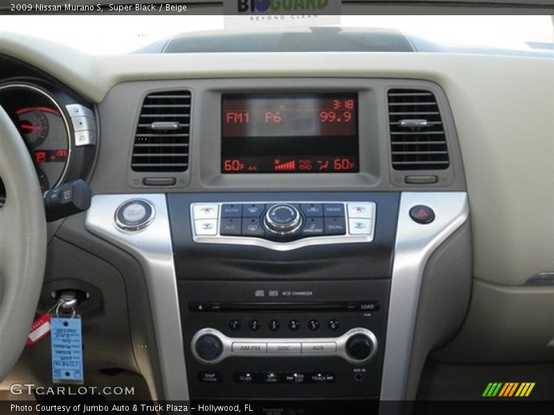 Super Black / Beige 2009 Nissan Murano S
