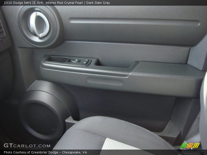 Inferno Red Crystal Pearl / Dark Slate Gray 2010 Dodge Nitro SE 4x4