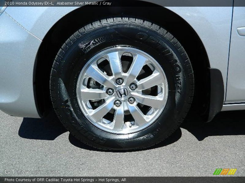 Alabaster Silver Metallic / Gray 2010 Honda Odyssey EX-L