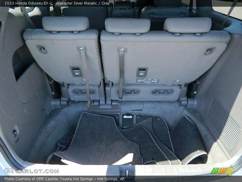 Alabaster Silver Metallic / Gray 2010 Honda Odyssey EX-L