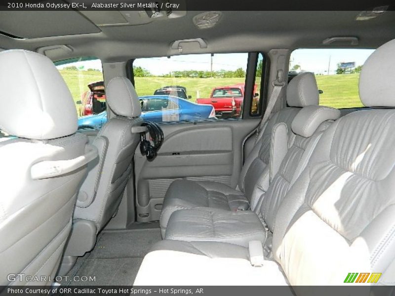Alabaster Silver Metallic / Gray 2010 Honda Odyssey EX-L