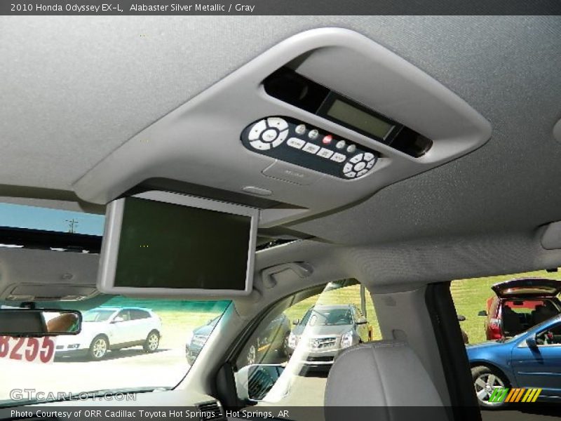 Alabaster Silver Metallic / Gray 2010 Honda Odyssey EX-L