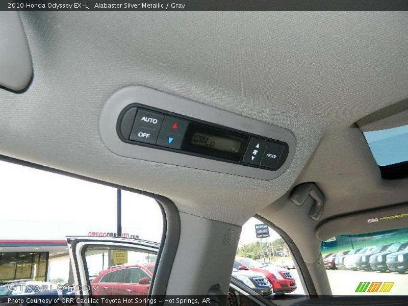 Alabaster Silver Metallic / Gray 2010 Honda Odyssey EX-L