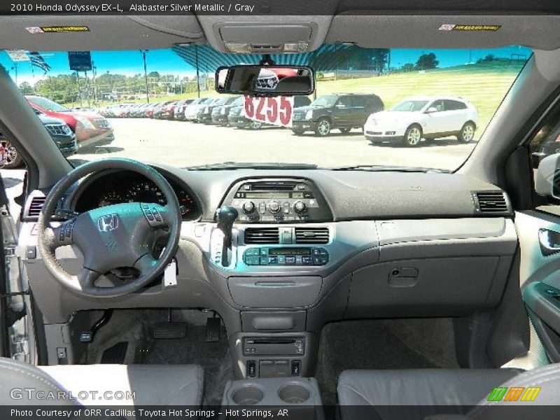 Alabaster Silver Metallic / Gray 2010 Honda Odyssey EX-L