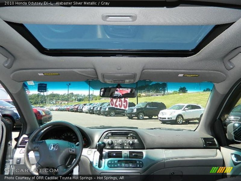 Alabaster Silver Metallic / Gray 2010 Honda Odyssey EX-L