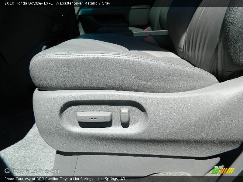 Alabaster Silver Metallic / Gray 2010 Honda Odyssey EX-L