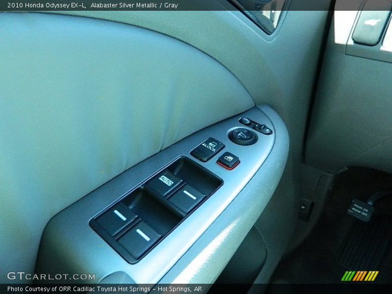 Alabaster Silver Metallic / Gray 2010 Honda Odyssey EX-L